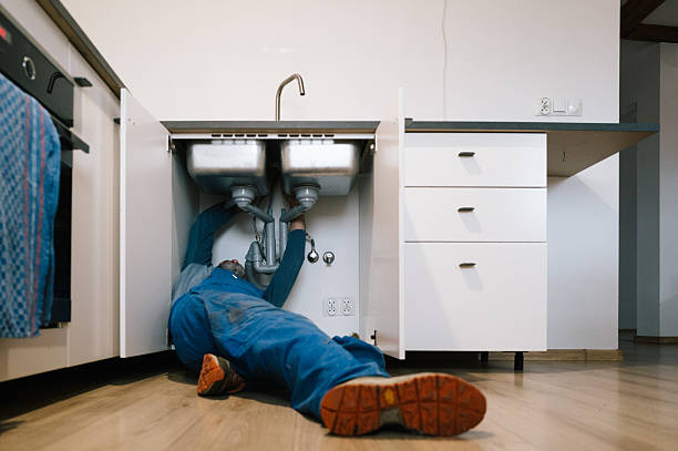 Professional Drain Cleaning technician working in Bucyrus, OH